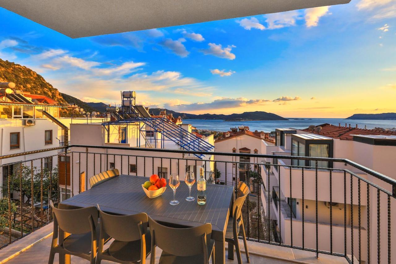 Apartamento Tugce Apart Kaş Exterior foto