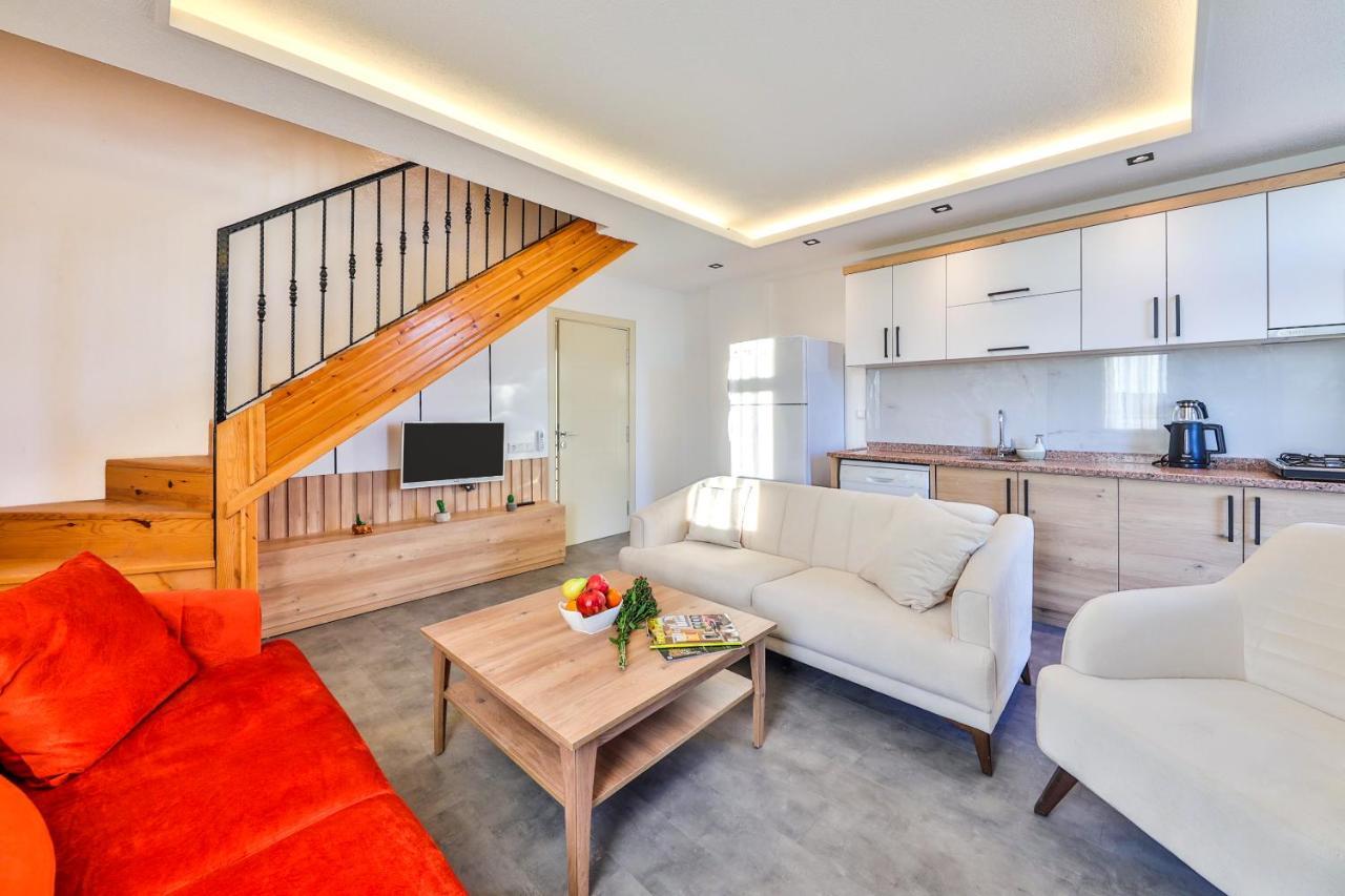 Apartamento Tugce Apart Kaş Exterior foto