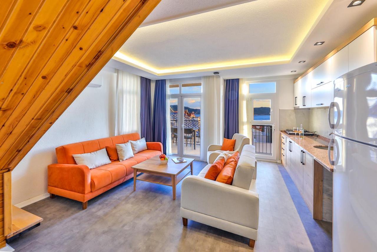 Apartamento Tugce Apart Kaş Exterior foto