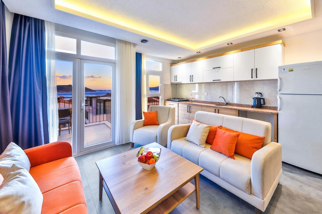 Apartamento Tugce Apart Kaş Exterior foto