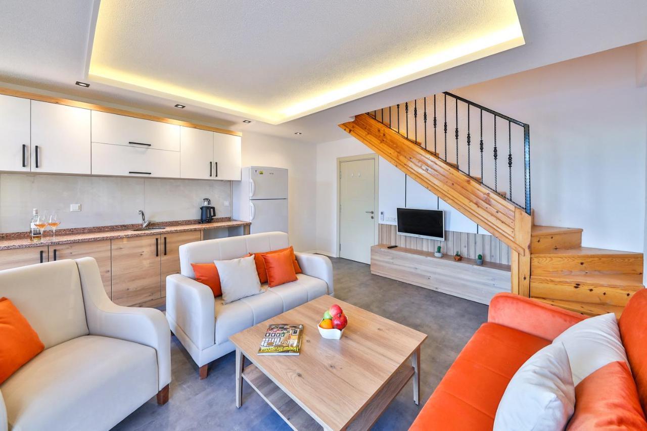Apartamento Tugce Apart Kaş Exterior foto